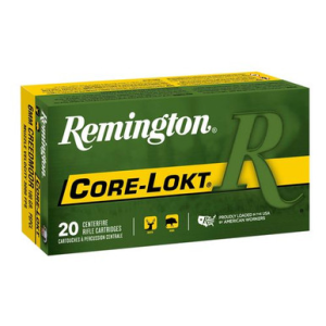ington Ammunition 29049 Core-Lokt 6mm Creedmoor 100 Gr Core-Lokt Pointed Soft Point (PSPCL) 20 Bx Ammo