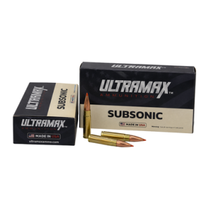 ULTRAMAX Ammunition ULT-300BLK-1-N 300 Blackout 208gr 20 Per Box RAMAX Ammunition ULT-300BLK-1-N 300 Blackout 208gr 20 Per Box Ammo