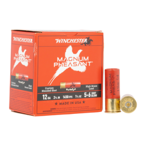 Winchester Ammo MP1256 12 Gauge 2.75 1 3/8oz 5/6 Shot 25 Per Box chester MP1256 12 Gauge 2.75 1 3/8oz 5/6 Shot 25 Per Box Ammo