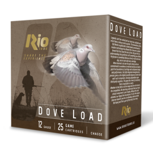 Rio Ammunition Dove Loads 12 Gauge 2.75 1oz 8 Shot 25 Per Box Ammunition Dove Loads 12 Gauge 2.75 1oz 8 Shot 25 Per Box Ammo