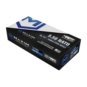 im Defense MXM49002 Tumble Upon Impact (TUI) 5.56NATO 70gr Solid Copper Spun 20 Per Box Ammo