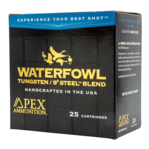 x Ammunition WS20-275 Waterfowl TSS/S3 20 Gauge 3 1 1/8oz 2/7.5Shot 25 Per Box Ammo