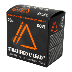 x Ammunition ED20-78 20 Gauge 2.75 1oz 7/8 Shot 25 Per Box Ammo