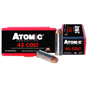 Atomic Ammunition 00444 Pistol Precision Craft 45 Colt 250gr Bonded Match Hollow Point 50 Per Box mic Ammunition 00444 Pistol Precision Craft 45 Colt 250gr Bonded Match Hollow Point 50 Per Box Ammo