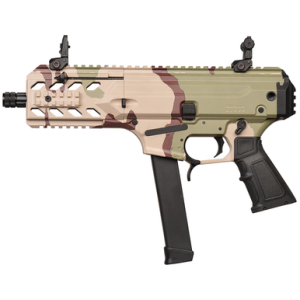 Gforce Arms Gforce Arms BLADE6CAMO Blade6 9mm Luger 33+1 6" Black QPQ Steel Barrel - $514.99 at DEGuns