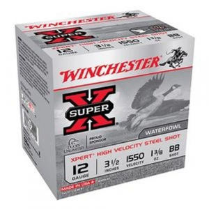 chester WEX12LBB Super-X 12ga 3.5 High Velocit Ammo