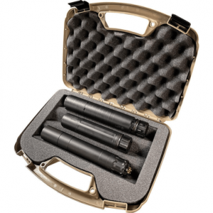 MTM Case-Gard SC3 Suppressor Case, Polypropelene Dark Earth 13.10" x 9.70" x 3.20" Exterior - SC3