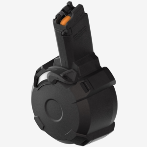 pul MAG1035-BLK PMAG D-50 EV9 Black Drum 50rd For 9mm Luger CZ Scorpion EVO 3 S1 Ammo
