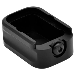 ne MESIG5/4BLK Magazine Extension Black Hardcoat Anodized 6061-T6 Aluminum For Sig P320 9mm Luger ( 5) Ammo