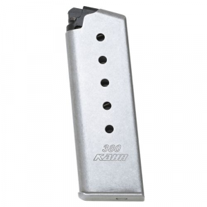 r Arms K387 OEM Stainless Detachable 7rd For 380 ACP Kahr CT Ammo