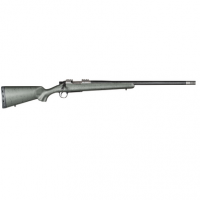 Christensen Arms Summit TI Full Size 6.5 Creedmoor Rifle with 24" Natural Titanium Steel Threaded Barrel, Natural Titanium Aluminum Receiver, Green with Black Webbing Fixed Sporter Stock - CA10268H14232