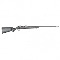 Christensen Arms Summit TI Full Size 28 Nosler Rifle with 26" Natural Titanium Steel Threaded Barrel, Natural Titanium Aluminum Receiver, Black with Gray Webbing Fixed Sporter Stock - CA10268815331