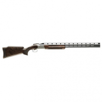 Browning 0135793010 Citori 725 Trap 12 Gauge 30" 2 2.75" Sliver Nitride w/Gold Accents Gloss Black Walnut Monte Carlo Stock Right Hand