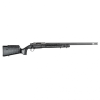 Christensen Arms ELR 300 Win Mag Rifle with 26" Target Profile Carbon Fiber Barrel, Black Nitride Finish, Black with Gray Webbing Stock - CA10266275461