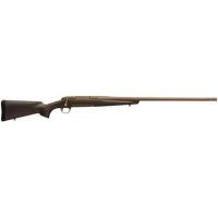 Browning 035443295 X-Bolt Pro Long Range 30 Nosler 3+1 26" MB Overall Burnt Bronze Cerakote Fixed Textured Grip Paneled Stock Right Hand (Full Size)