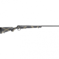 Bergara Rifles B14LM111 B-14 Hunter Wilderness 300 Win Mag 3+1 24" Sniper Gray Cerakote SoftTouch Woodland Camo Synthetic Stock Right Hand (Full Size)