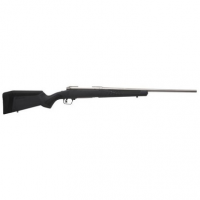 Savage Arms 57086 110 Storm 243 Win 4+1 Cap 22" Matte Stainless Rec/Barrel Matte Gray Fixed AccuStock Stock Left Hand (Full Size)