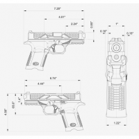 Bul Armory AXECTOMASLV9US Axe Tomahawk C 9mm CCW Pistol