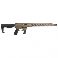 Live Free Armory LF9CH85012 Challenger 9mm Luger 17+1 16" Steel Threaded Barrel, 15" Free-Float M-LOK Handguards, Flat Dark Earth Cerakote Aluminum Receiver, Black Polymer 6 Position Collapsible Battle Link Minimalist Stock