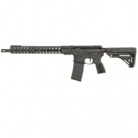 Live Free Armory LFBRL84001 Battle Rifle Lite 5.56x45mm NATO 30+1 16" Threaded Government Profile Barrel, Black Cerakote M4 Flat Top Aluminum Receiver, 15" M-LOK Handguard, Polymer 6 Position Collapsible Thril Combat Competitive Stock