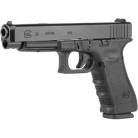 Glock PI3430101 G34 Gen3 *CA Compliant 9mm Luger 5.31" 10+1 Black Steel Slide Black Polymer Grip Adj Sights