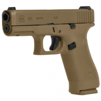 Glock 19X Gen 5 Coyote Brown 9mm 10+1 G19 Pistol with Night Sights