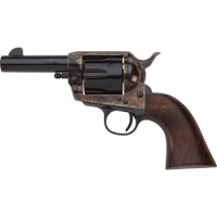 Pietta HF45CHS312NM 1873 GW2 Sheriff 45 Colt (LC) 6rd 3.50" Blued Steel Barrel & Cylinder Color Case Hardened Steel Frame with Walnut Grip