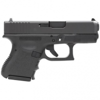 Glock PI3350201 G33 Gen3 Subcompact 357 Sig 3.43" 9+1 Black Polymer Frame Black Steel Slide Black Polymer Grip Fixed Sights