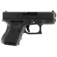 Glock UI2750201 G27 Subcompact 40 S&W Double 3.42" 9+1 Black Polymer Grip/Frame Black Slide