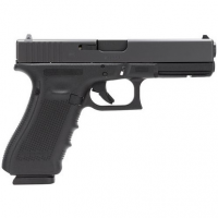 Glock PG3150201 G31 Gen4 357 Sig 4.49" 10+1 Black Steel Slide Black Interchangeable Backstrap Grip Fixed Sights