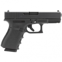 Glock PI1950201 G19 Gen3 Compact *CA Compliant 9mm Luger 4.02" 10+1 Black Polymer Frame Black Steel Slide Black Polymer Grip Fixed Sights