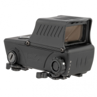 Meprolight RDS Pro V2 Red Dot Sight with 2.2 MOA Red Bullseye Reticle, Black, 33x20mm - 56850016