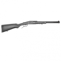 Chiappa Firearms Double Badger 22 LR / .410 Gauge Over/Under Rifle with 19" Black Steel Barrel - 500260