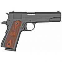 Charles Daly 440111 1911 Field Grade 45 ACP 5" 8+1 Black Black Steel Slide Diamond Checkered Walnut Grip