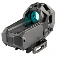 Meprolight M22 - Black, 25mm x 20mm, 10 MOA Red Triangle Illuminated Reticle - 56225000