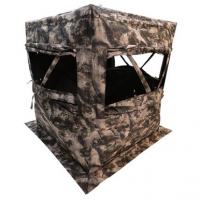 Bog-Pod 1134435 Prevail Sitting Hub Blind Mossy Oak Terra 600D Polyester