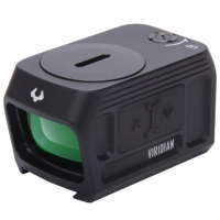 Viridian RFX45 Closed Emitter Green Dot Sight, Black, 24x15.5mm, 5 MOA Green Dot - 9810058