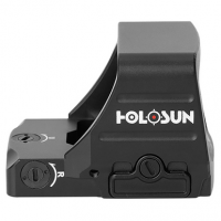 Holosun HS507COMP - Black Anodized, 1.1x0.87 Objective, CRS Red Multi Reticle