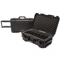 Nanuk 935-6UP1 935 6 Up Pistol Case 22" Black Handgun Polymer