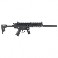 GSG GERGGSG1610ML GSG-16 22 LR 16.25" 10+1 Black Black Collapsible w/Storage Compartment Stock Right Hand