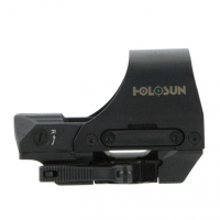 Holosun HE510C-GR - Titanium Construction, 0.91x1.26, 2 MOA Green Dot/65 MOA Green Circle Multi Reticle - HE510CGR