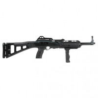 Hi-Point Rifle 995TS Carbine 9mm Luger 16.50" 10+1 Black All Weather Molded Stock with Forward Folding Grip and Weapon-Mounted Flashlight - 995FGFLTS