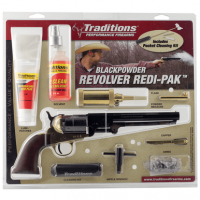 Traditions FRS18511 1851 Navy Break Open 44 Cal Black Powder Pistol