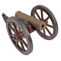 Traditions CN8061 Mountain Howitzer Mini Cannon 50 CAL Burnt Bronze Smooth Bore