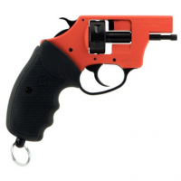 Charter Arms 82290 Pro 22 22 Blank 6rd Black/Orange Black Rubber Grips