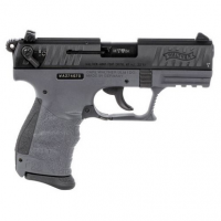 Walther Arms 5120365 P22 *CA Compliant 22 LR 3.42" 10+1 Tungsten Gray Polymer Frame Black Steel Slide Black Polymer Grip