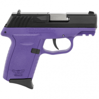 SCCY Industries CPX2CBPURDRG3 CPX-2 Gen3 RD 9mm Luger 10+1 3.10" Purple Polymer w/Picatinny Rail Serrated Black Nitride SS Slide Purple Polymer Grip