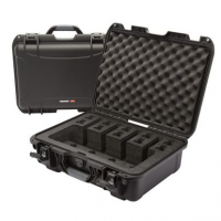 Nanuk 925-4UP1 925 4 UP Pistol Case 18" Black Handgun Polymer