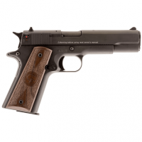 Chiappa Firearms 401038 1911-22 Standard 22 LR 5" 10+1 Blued Blued Steel Slide Stippled Walnut Grip