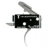 TriggerTech AR0TBS33NNC Competitive Primary AR Stainless Two-Stage Traditional Curved 3.50 lbs Right